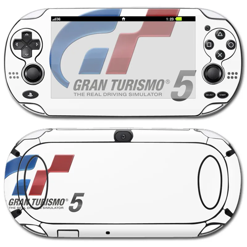 Gran Turismo GT Sport Vinyl Skin Sticker Protector For PSvita 1000 For PSv 1000 Decal Cover