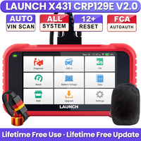 LAUNCH X431 CRP129E CRP129I V2.0 OBD2 Scanner Engine ABS SRS AT System Diagnostic Tools with 12 Reset Service Free Update Online