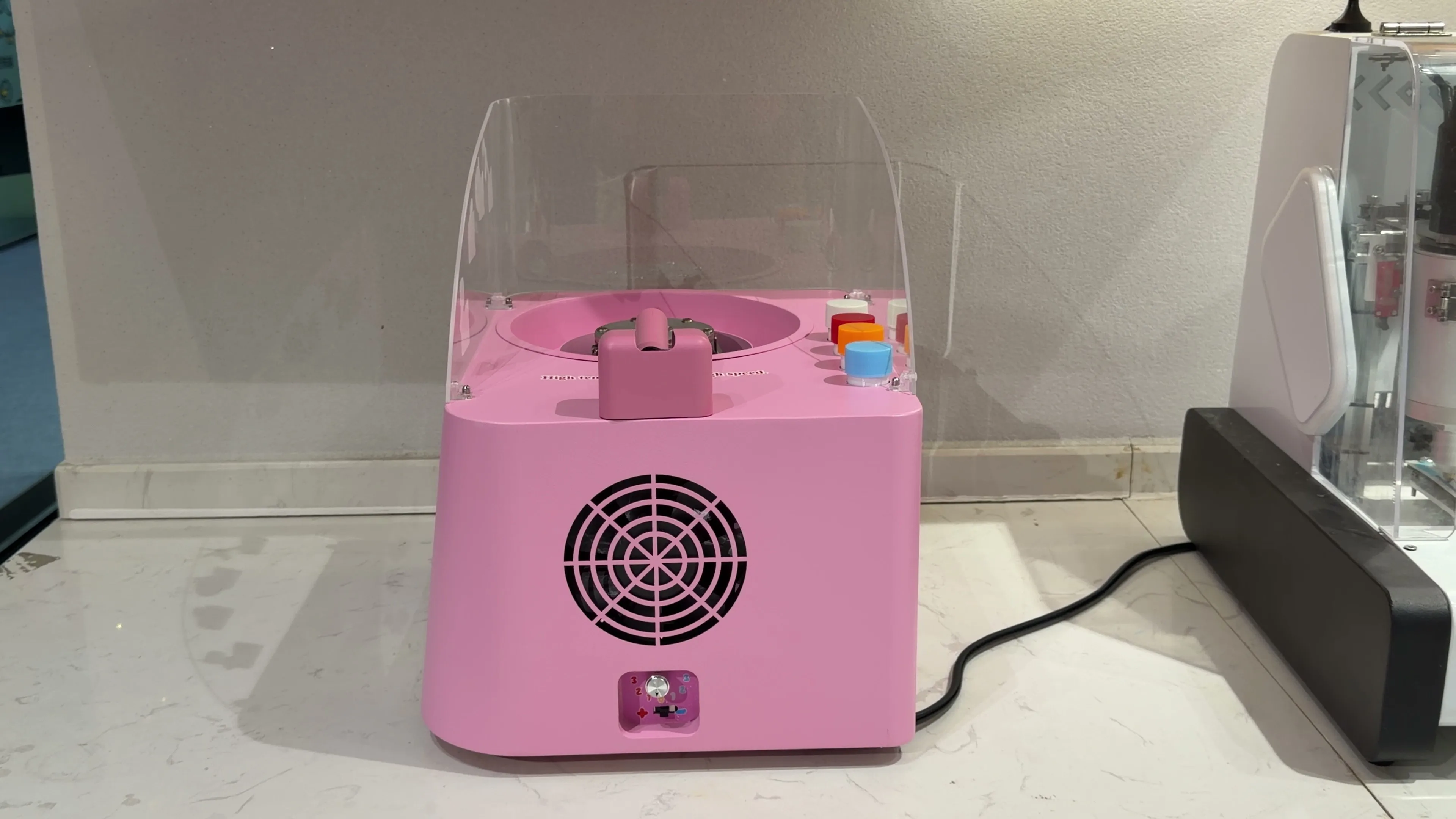 Portable Mini Desktop Cotton Candy Machine Electric Floss Maker Home Party Commercial Use