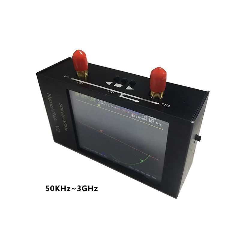 3g antenna tester nanoVNA v2 vector network analyzer 50KHz~3GHz standing wave ratio 2.8 inches