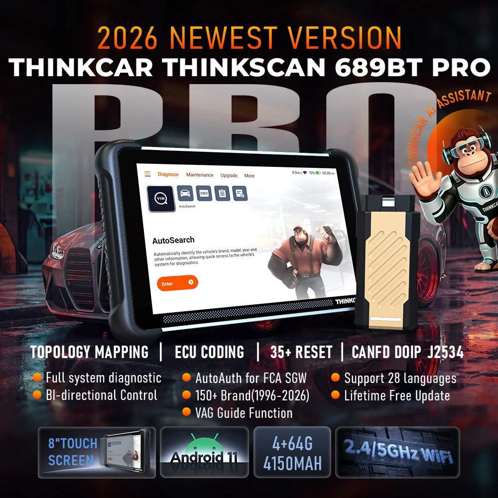 THINKCAR THINKSCAN 689BT PRO เ - Obd2 Scanner Bluetooth Android บทวิจารณ์และราคา