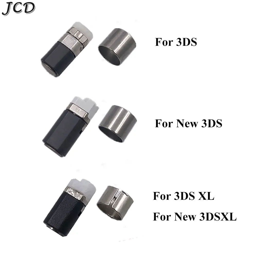 JCD 1set Replacement Rotating Shaft for 3DS /New 3DS/ New 3DS XL LL 3DSLL 3DSXL Console Rotate Spin Axis Barrel Hinge With Hoop