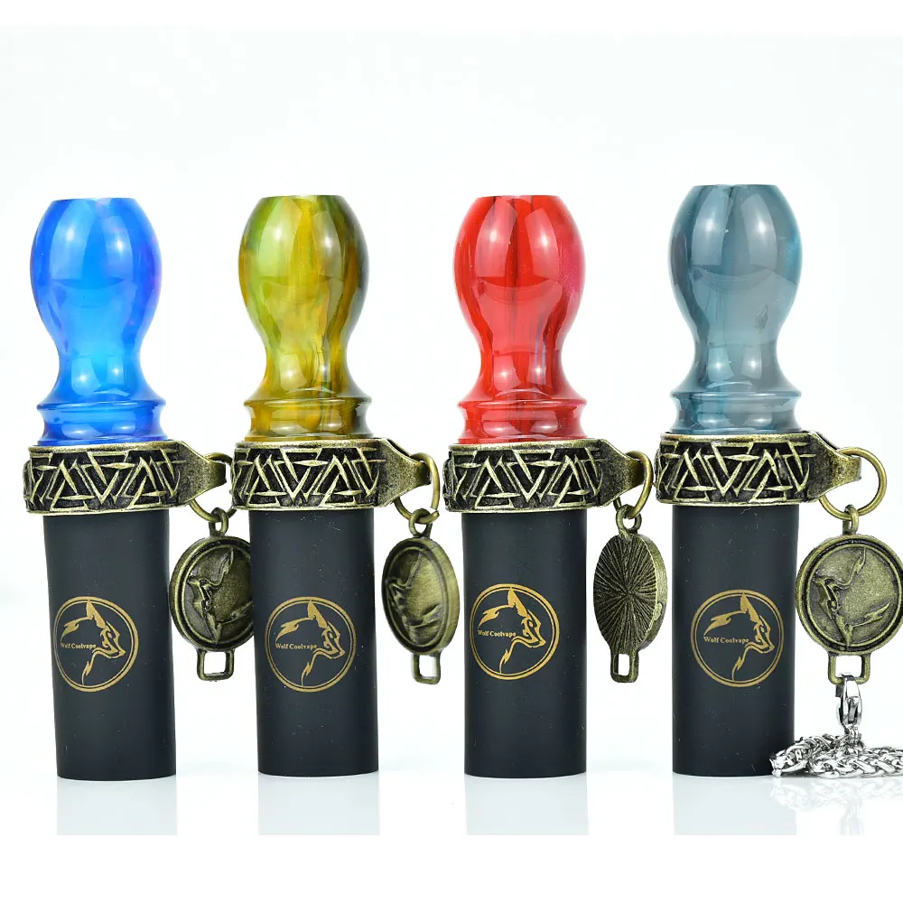 Resin Hookah Mouthpieces Shisha Water Pipe Accessories Hookah Sheesha Chicha Narguile Silicone Hang Rope Strap Mouth Tips