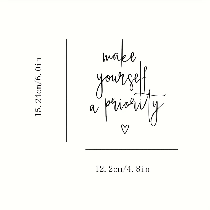 Make Yourself Mirror Sticker Car Sticker