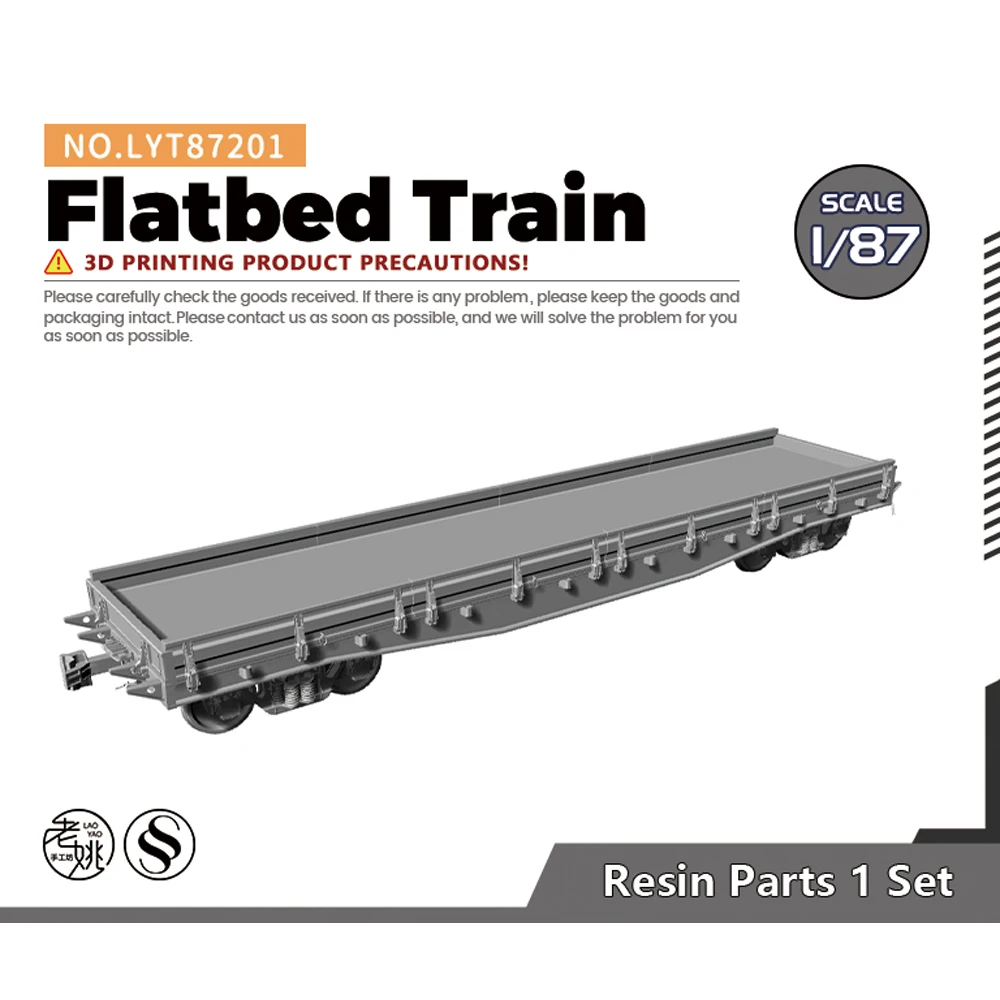 

Yao's Studio LYT87201 1/87 Scene Model Flatbed Train