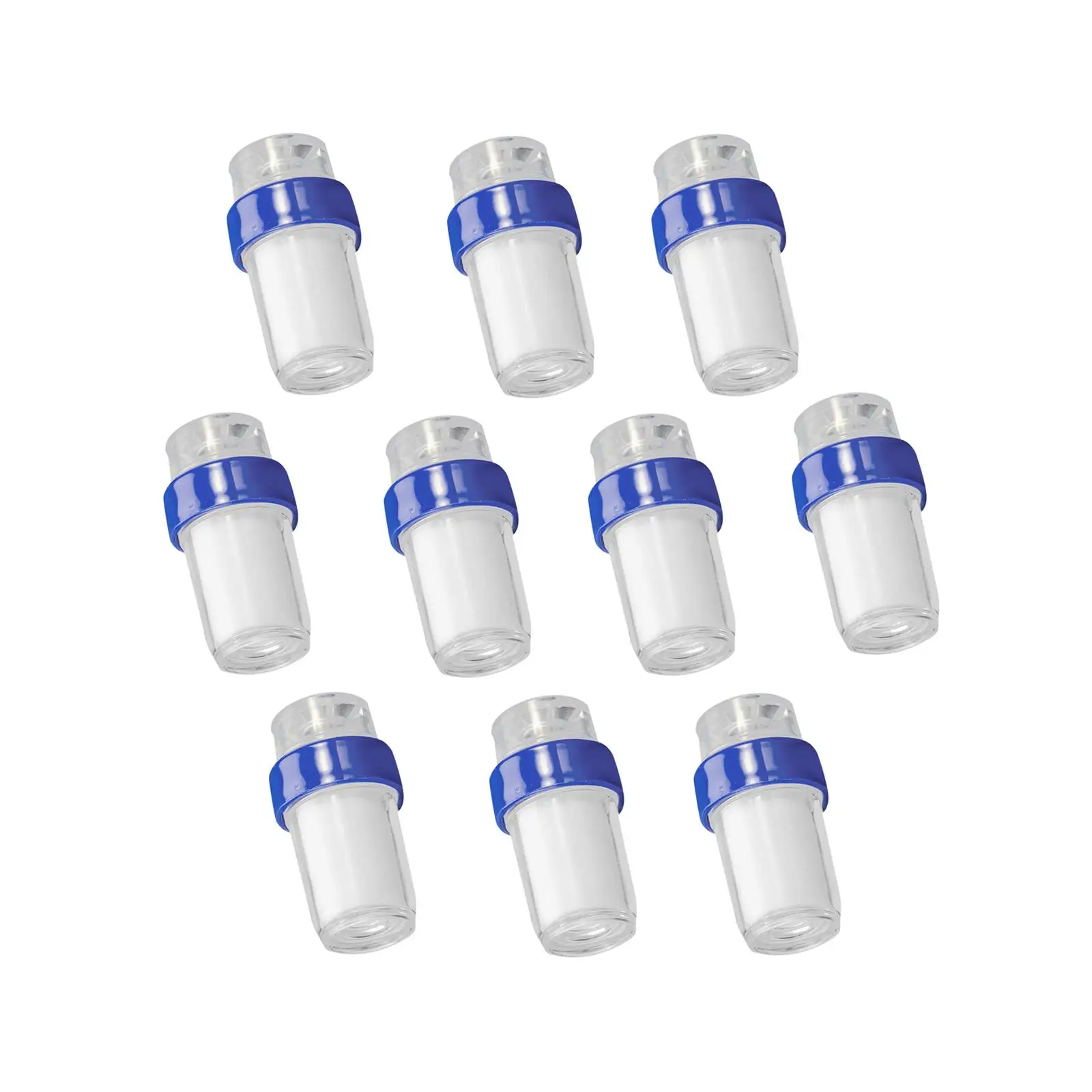 10 قطع الحمام صنبور تصفية دش العالمي سهلة التركيب صنبور اكسسوارات الحمام للمنزل الحمام المطبخ