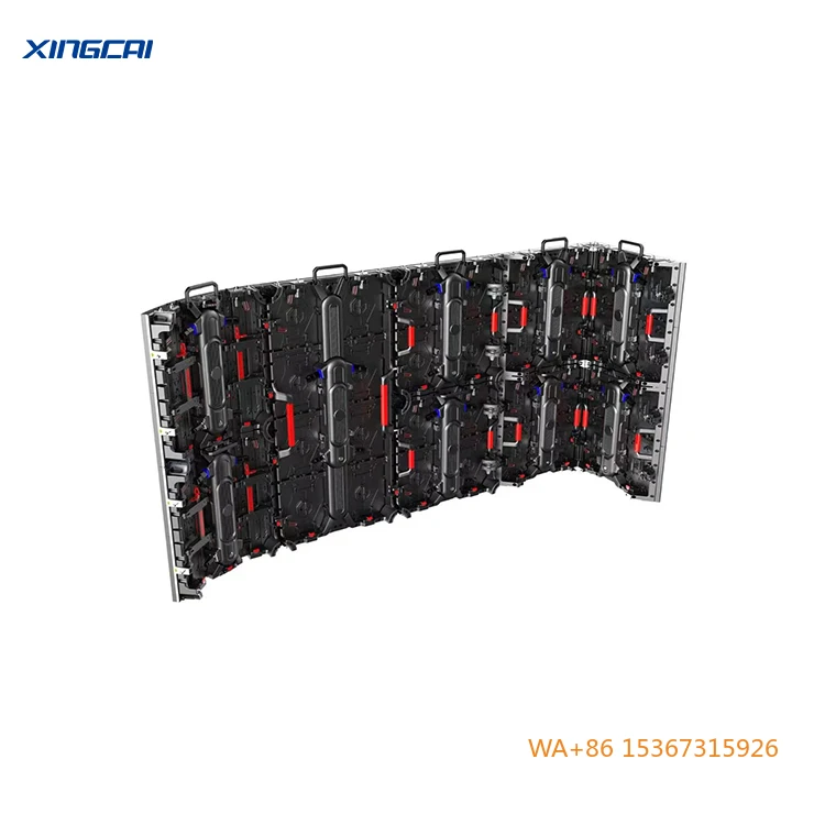 

P2.97 Round LED Panel 500*500mm 3840Hz Super Clear HD Adjustable Flexible Rental Display