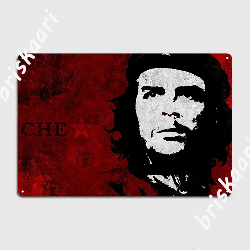 Cuba Che Guevara Metal Signs Cinema Kitchen Club Bar Retro Painting Decor Cuba Communist Metal Posters