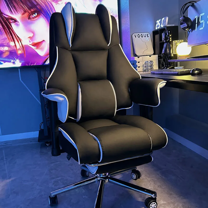 Headrest Nordic Office Chair Rotatable Bedroom Comfy Oversized Gaming Chair Cliner Ergonomic Silla Escritorio Chair Furniture