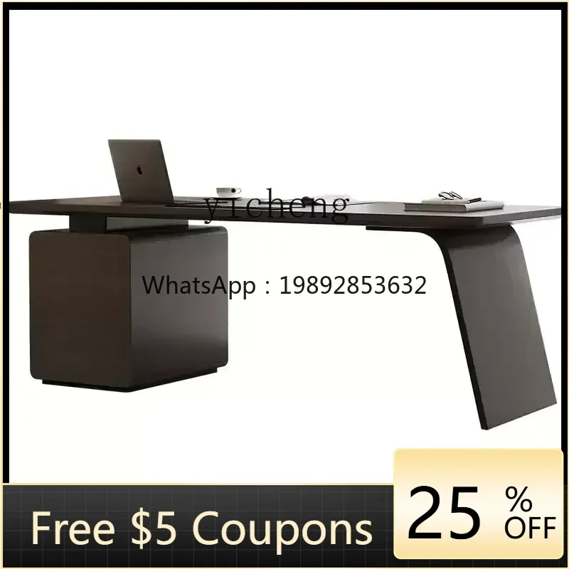 

light luxury study desk home living room study solid wood writing desk computer desk