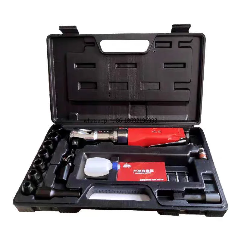 Pneumatic Ratchet Wrench Professional Grade Right Angle Large Torque Multi-function Dongdao D318 Ratchet Wrench Set view 2