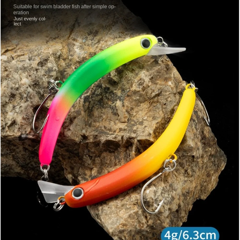 

6,3 см приманка для рыбалки, воблеры, 4 г, искусственные пластиковые жесткие приманки, воблер гольяна, рыболовные снасти для окуня, ловля щуки