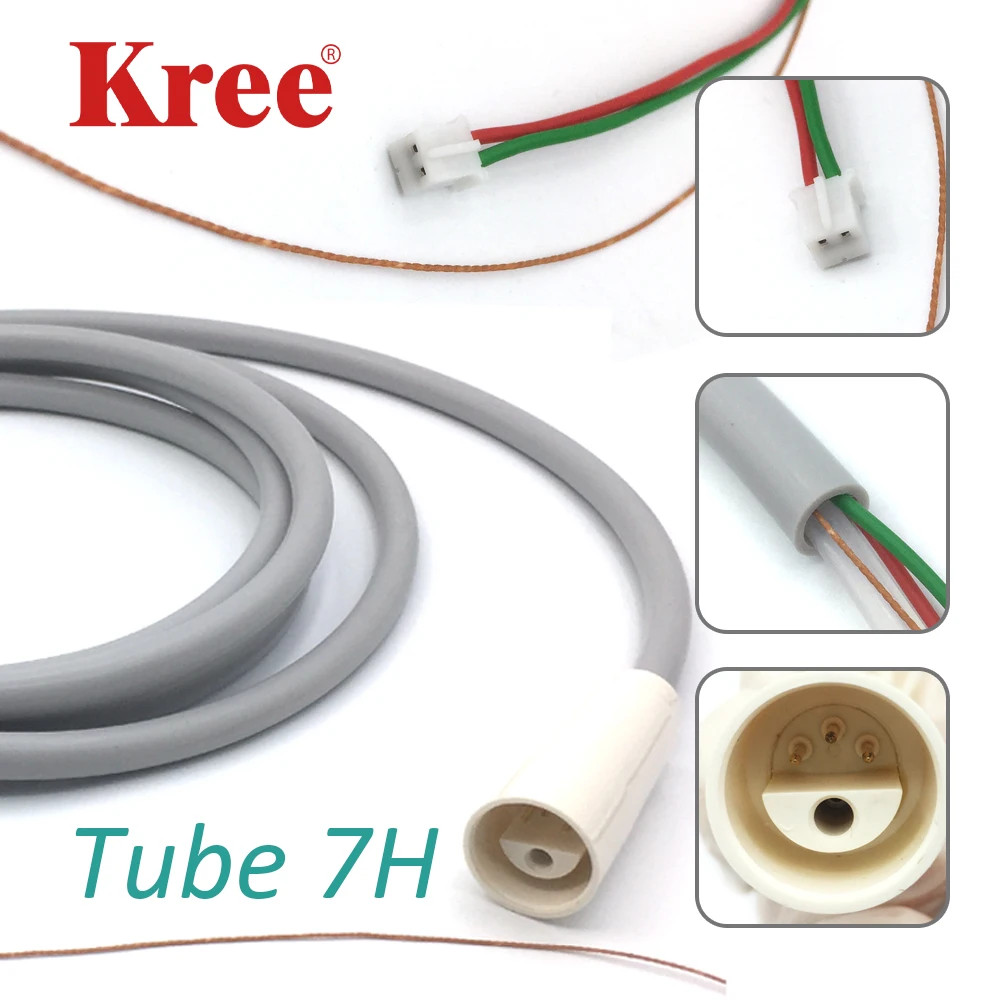 

Стоматологический ультразвуковой скалер, шланг, 7 часов, соединительная трубка, съемная, подходит для наконечника DET/SATELEC