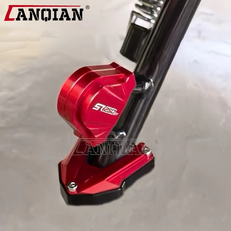 

For VOGE SR250GT SR 250GT SR3 SR 3 2023-2025 2026 CNC Kickstand Foot Side Stand Enlarger Pad Side Brace Assist Plate Motorcycle