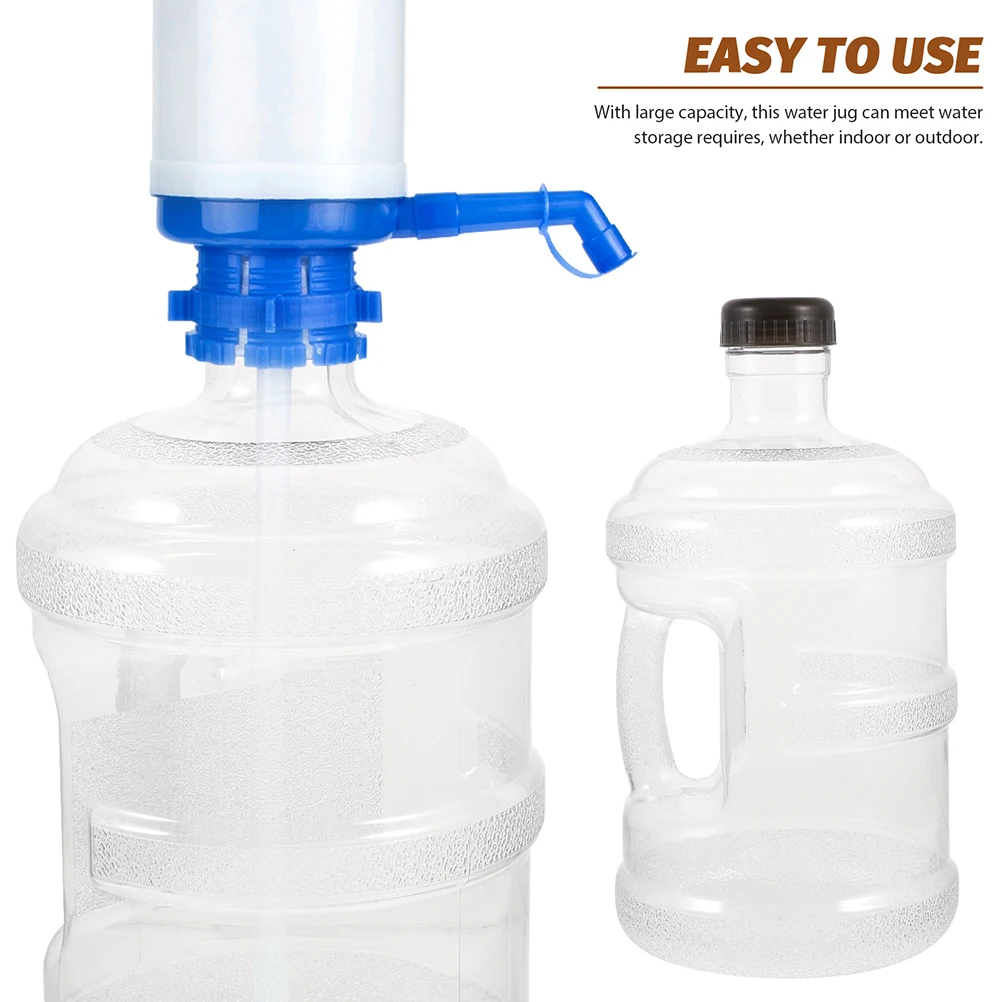 

Lightweight Container Large Capacity Water Jug Portable Storage For Outdoor Camping Hiking Travel Reusable Holder Mineral Water
