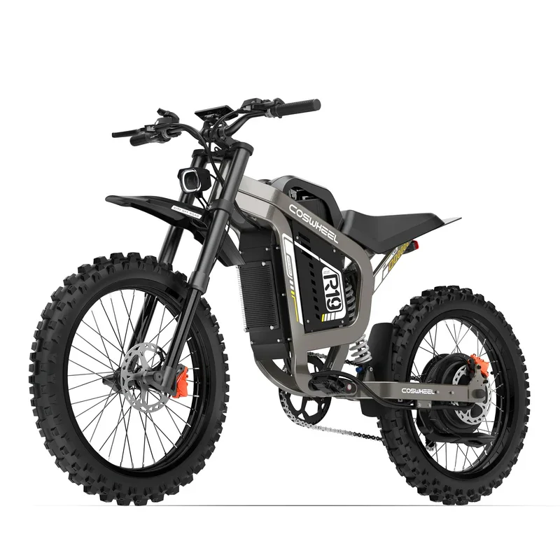 Coswheel R19 Elektrische Fiets voor Volwassenen 96Km/H 9000W 72V40Ah Batterij Elektrische Mountainbike 20 Inch Vetband Ebike Elektrische Dirtbike