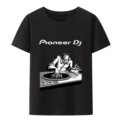 PIONER DJ Printed Men's T-shirt CDJ DDJ DJM 2000 1000 NEXUS Play Women's T-shirt Fun Top Cotton Fashion Large Trendy T-shirt