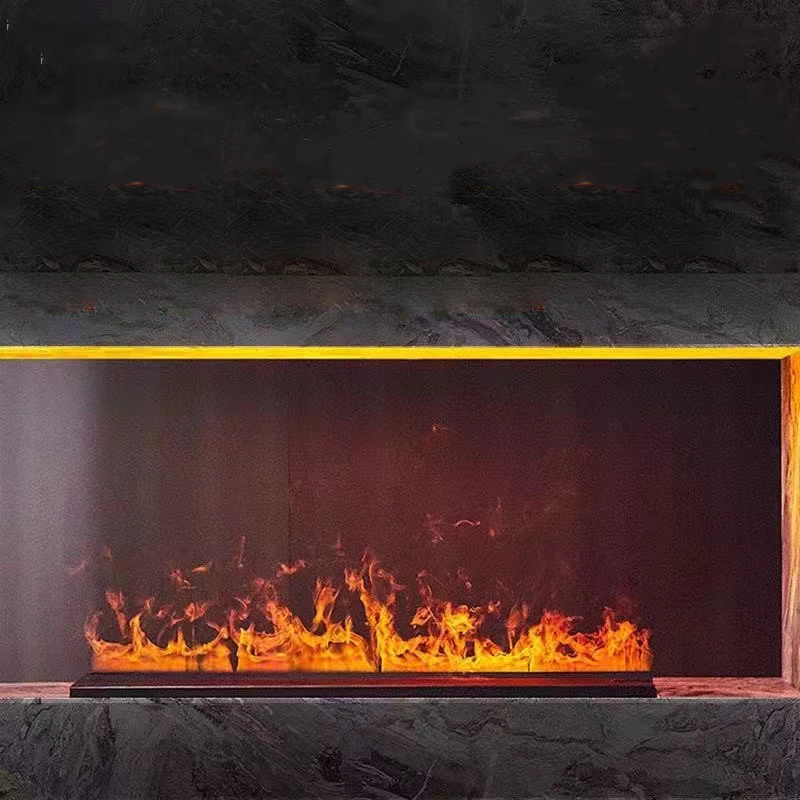 Best Price Steel Fireplace European Modern Wall Mounted Electric Fireplace