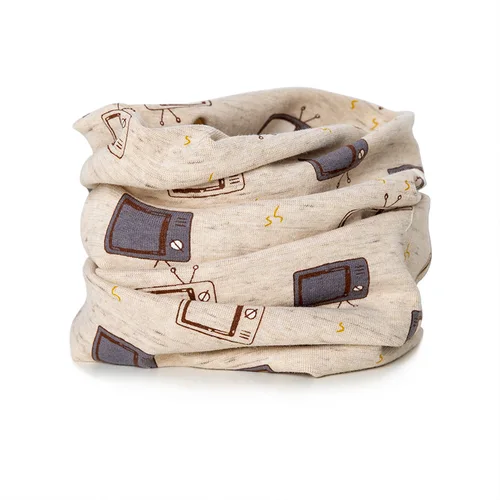 Imagen 2 del producto Bufanda de cuello más cálida para niños y niñas, pañuelo de otoño, bufanda bonita de dibujos animados para bebé, cuello suave, bufandas para niños de 0 a 8 años