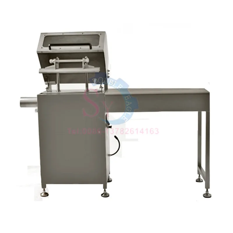 

Industrial Pneumatic Type Meat Roll Stuffer Mutton Beef Roll Steak Filling Press Forming Machine Big Ham Sausage Filler Maker