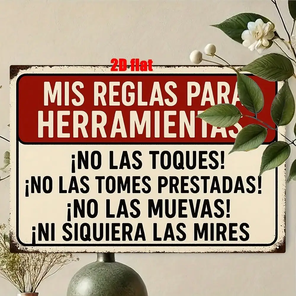 Metal Wall Sign "I …