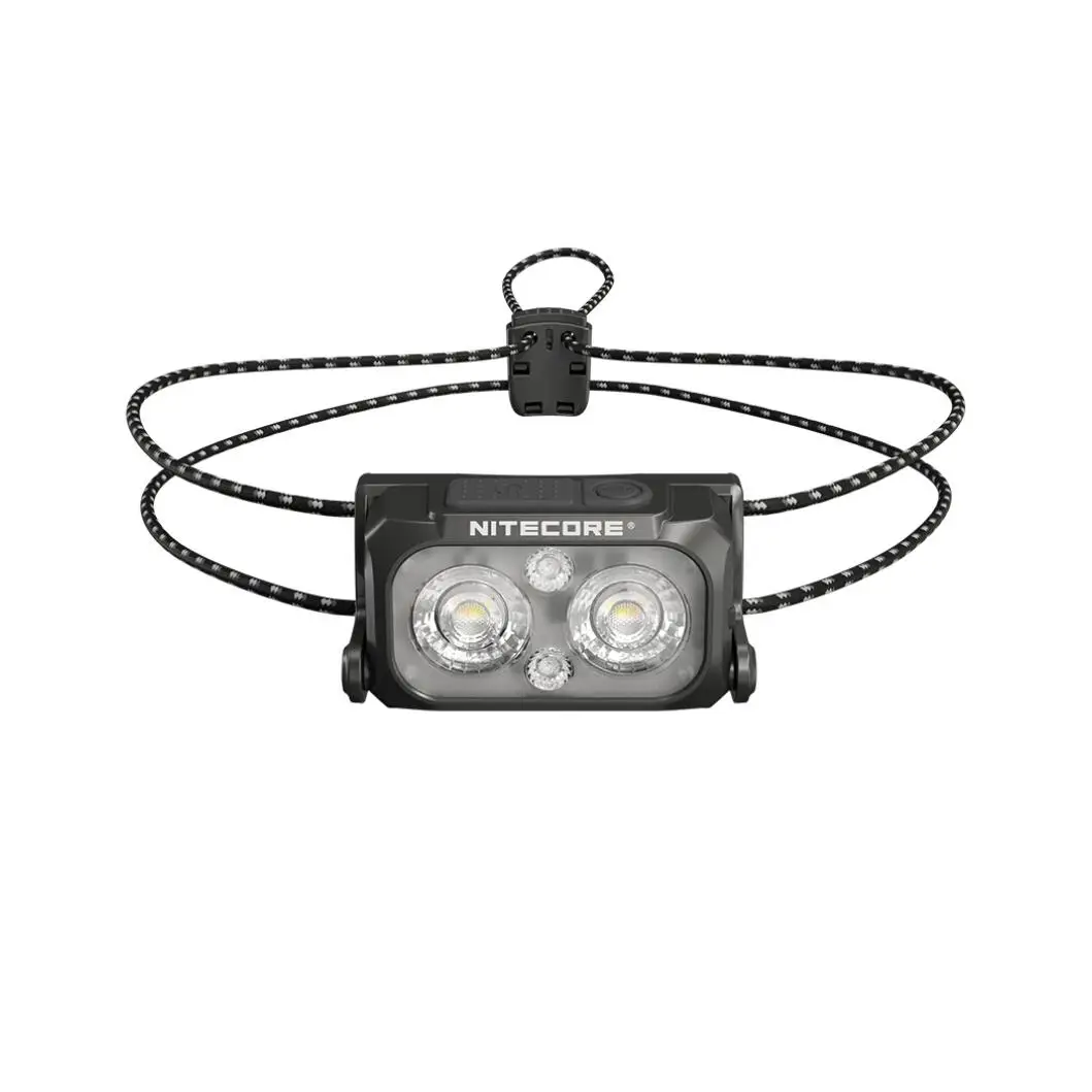 Nitecore NU25 MCT UL 400LM كشافات أمامية خفيفة الوزن للغاية ومتعددة الألوان ودرجة حرارة قابلة لإعادة الشحن وبطارية مدمجة