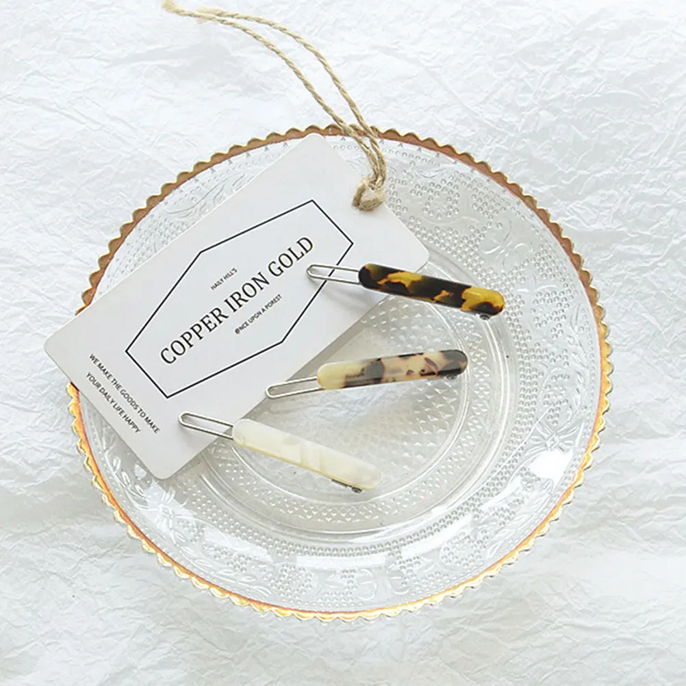 3 قطع دبوس شعر بإبزيم الفهد خفيف الوزن وآمن ومتين وسهل الإصلاح وتفاصيل رائعة وديكور جذاب للسيدات والفتيات