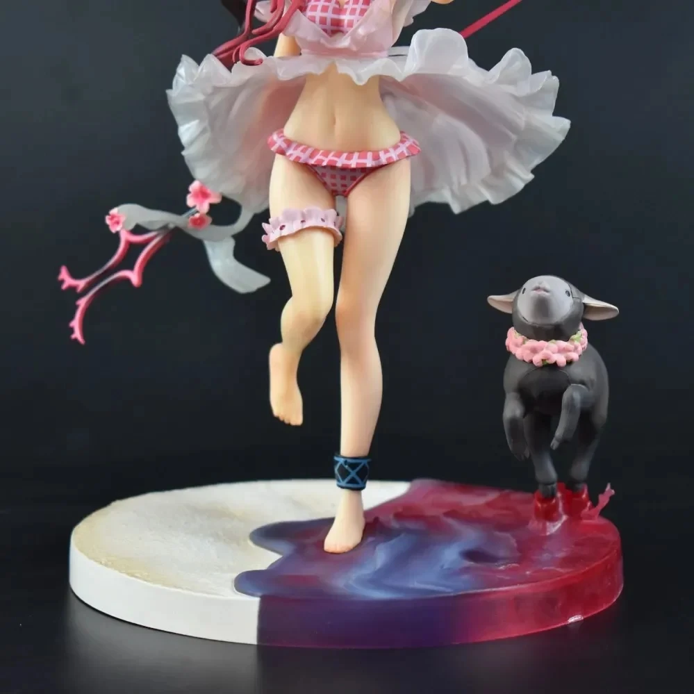 Arknights Eyjafjalla letnie płatki FA018 1/7 dziewczyny Anime figurka gra pcv zabawki figurki akcji 23cm