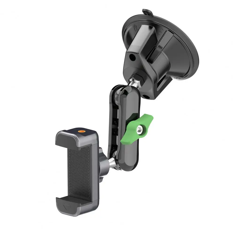 حامل هاتف مغناطيسي قوي 360 درجة حامل هاتف مغناطيسي قابل للتعديل للسيارة مع شفط فراغ للزجاج الأمامي للجوال