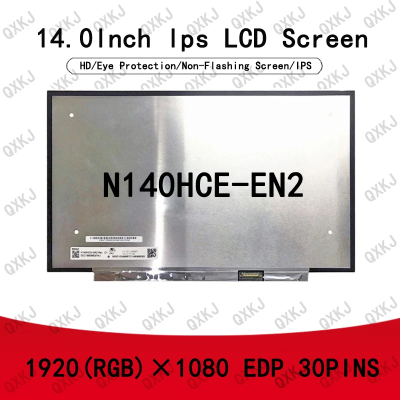 

N140HCE-EN2 14,0 "IPS 1920*1080 30-контактная ЖК-панель для ноутбука