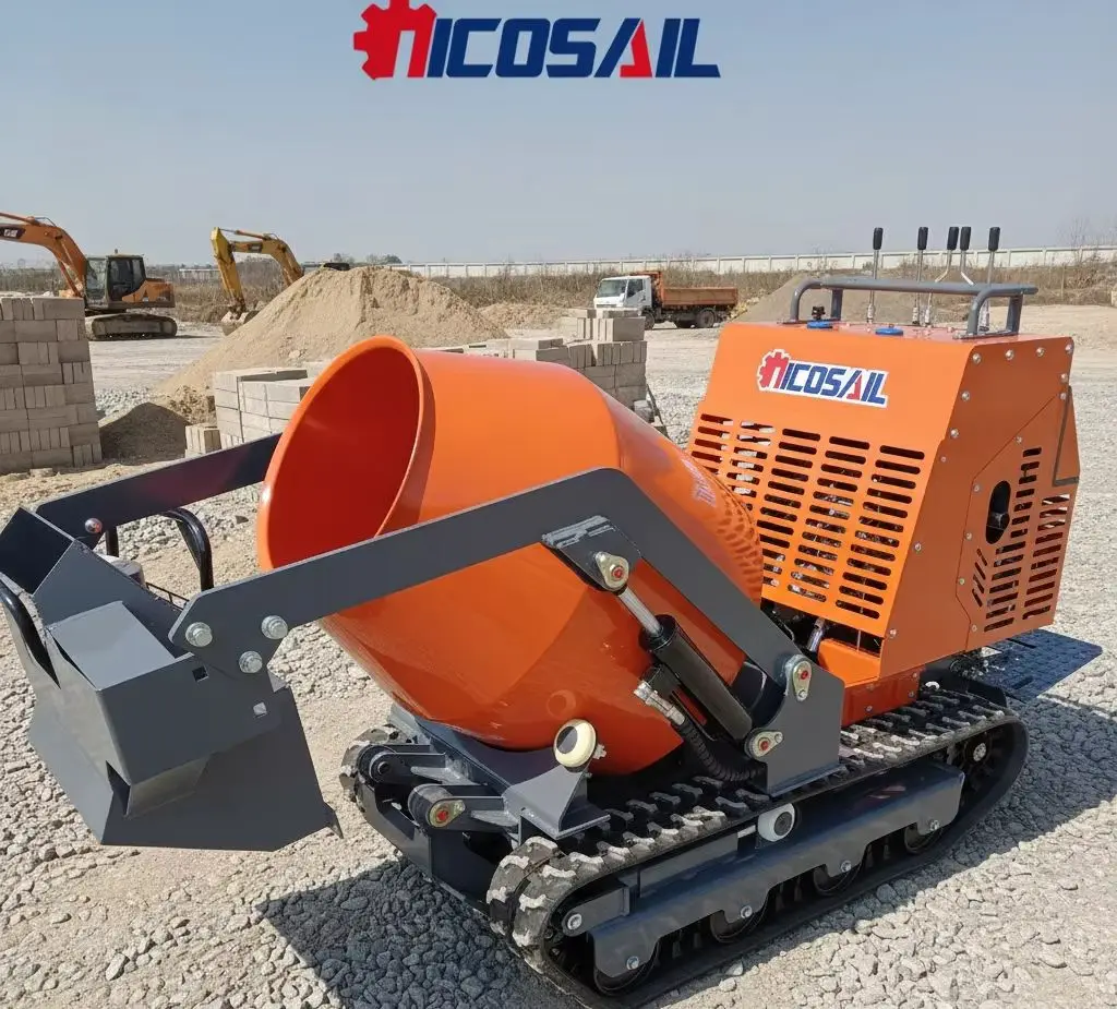 

Custom Concrete Mixer Dumper for Remote Village Housing Projects CE Euro 5 Self Loading Machine Equipment