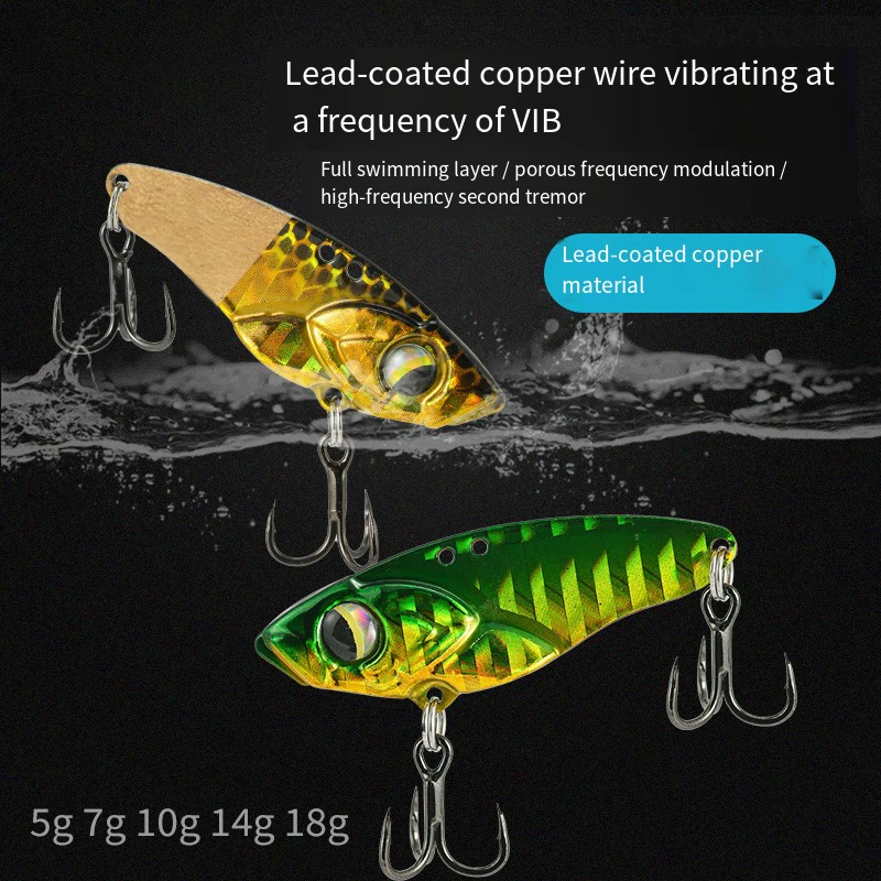 Umpan Pancing Logam VIB Getara - Fishing Lure Blade Bait ulasan dan harga