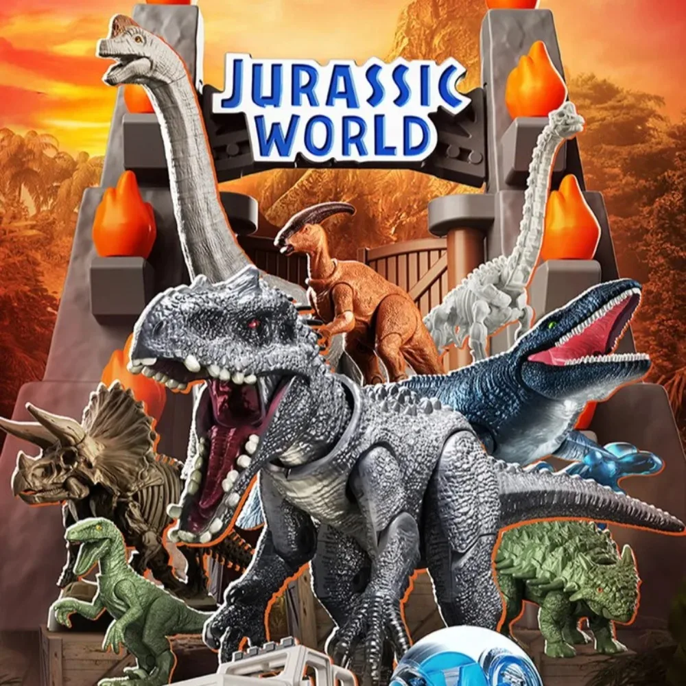 

BLOKEES Original Jurassic World V02 Mosasauridae Jurassic Park Dinosaurs TERRAVENTURE Assembled Model Action Figure Toy Gift