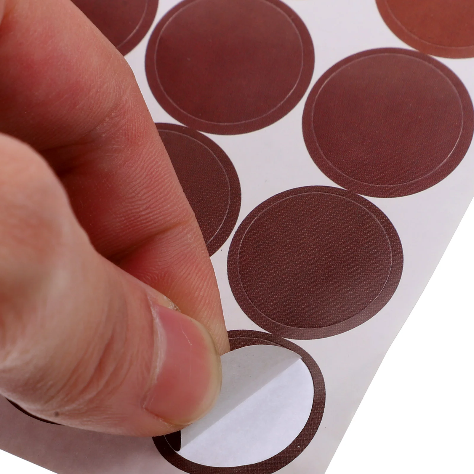 12pcs Dot Stickers Sealing Labels Simple Color Small Card Seals Multi Function Scrapbook Circle Envelope Gift