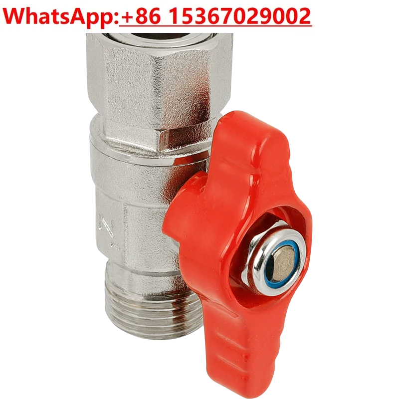 

2 шт., медный 4-точечный внутренний и внешний провод, живое соединение/водонагреватель, переключатель горячей/холодной воды через клапан, медный шаровой сердечник