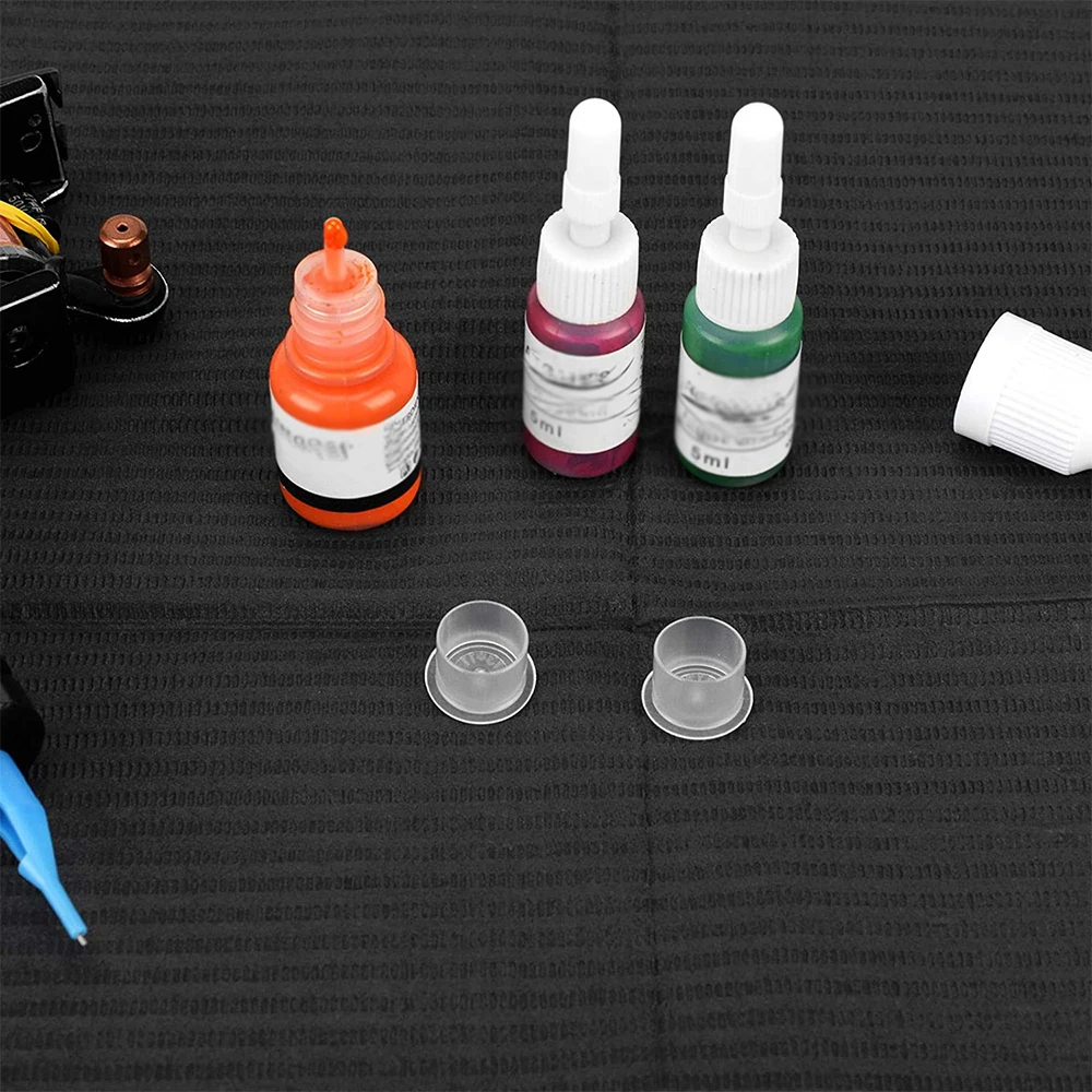 30/50/125/250PCS Disposable Tattoo Clean Pad Black Tattoo Bib Table Covers Clean Patient Dental Napkins Supplies