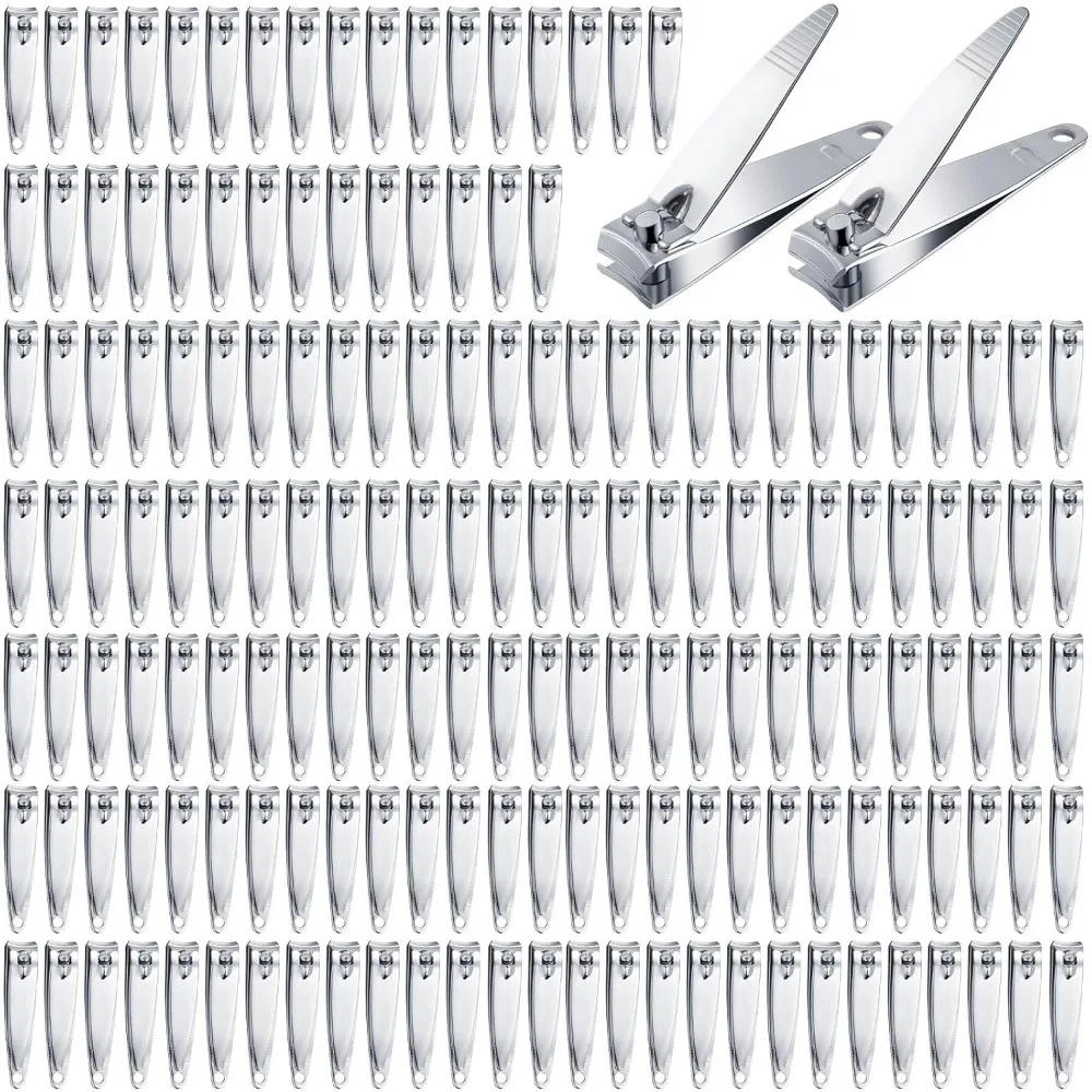 

Hestya 450 Pcs Nail Clippers Bulk Stainless Steel Clippers Bulk Portable Toenail Clipper Sturdy Nail Cutter Manicure Trimmer Cur