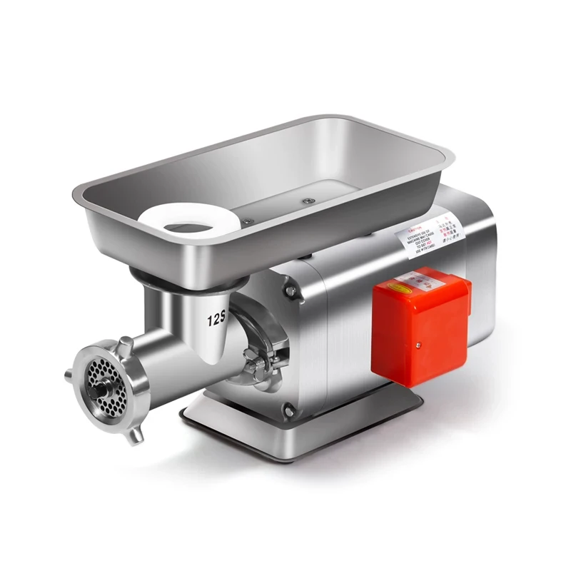 

RY12S Electric Meat Grinder, 2.2KW Stainless Steel Meat Grinder, High-Efficiency Meat Processing Machine, Minced Meat Production
