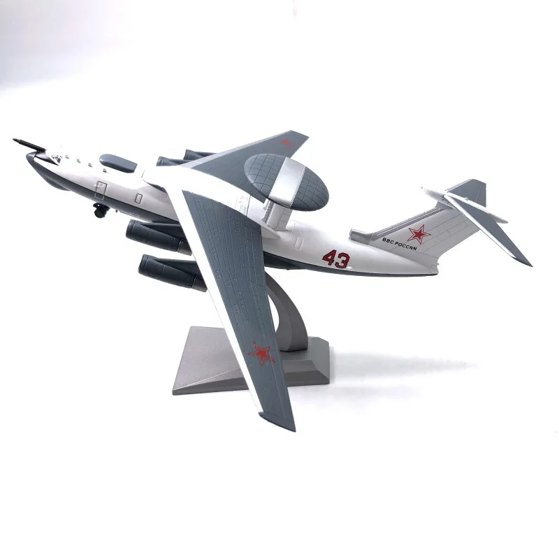 JASON TUTU 1/200 Scale Soviet A-50 AWACS Aircraft Model Diecast Metal Military Plane Finished Decorative Ornament Collect Gift