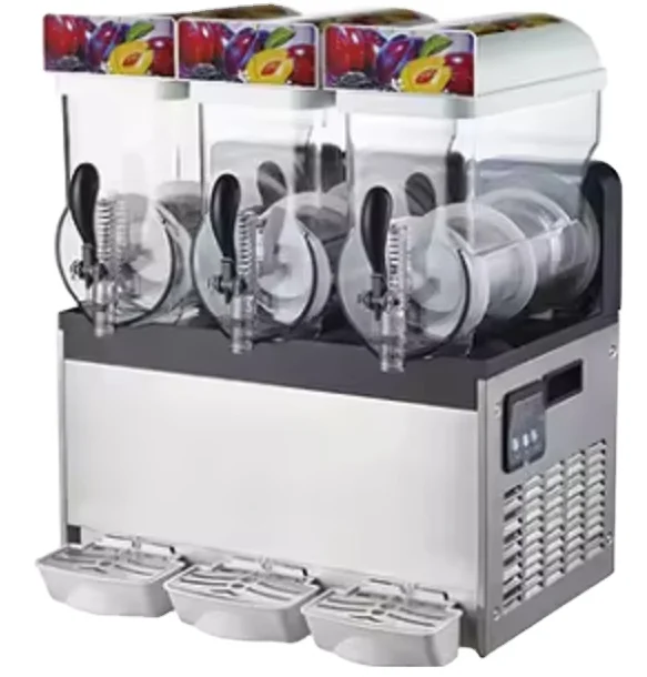 Commercial  Slush Frozen Drink Machine  Smoothie machine 3 Tanks Margarita Slush For Sale