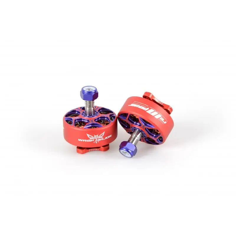 Rcinpower Wasp Major Evo Plus 2200kv Brushless Motor 5-6s Lipo For 5 Inch Fpv Racing Drone Motors