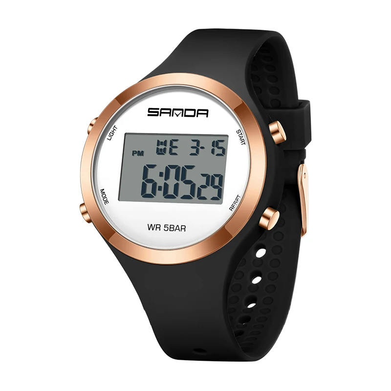 

Fashion Women's Brand Simple Women Digital Watches Waterproof Lady Sports Wristwatch Trend For Teenagers Woman Boys Girls Watch