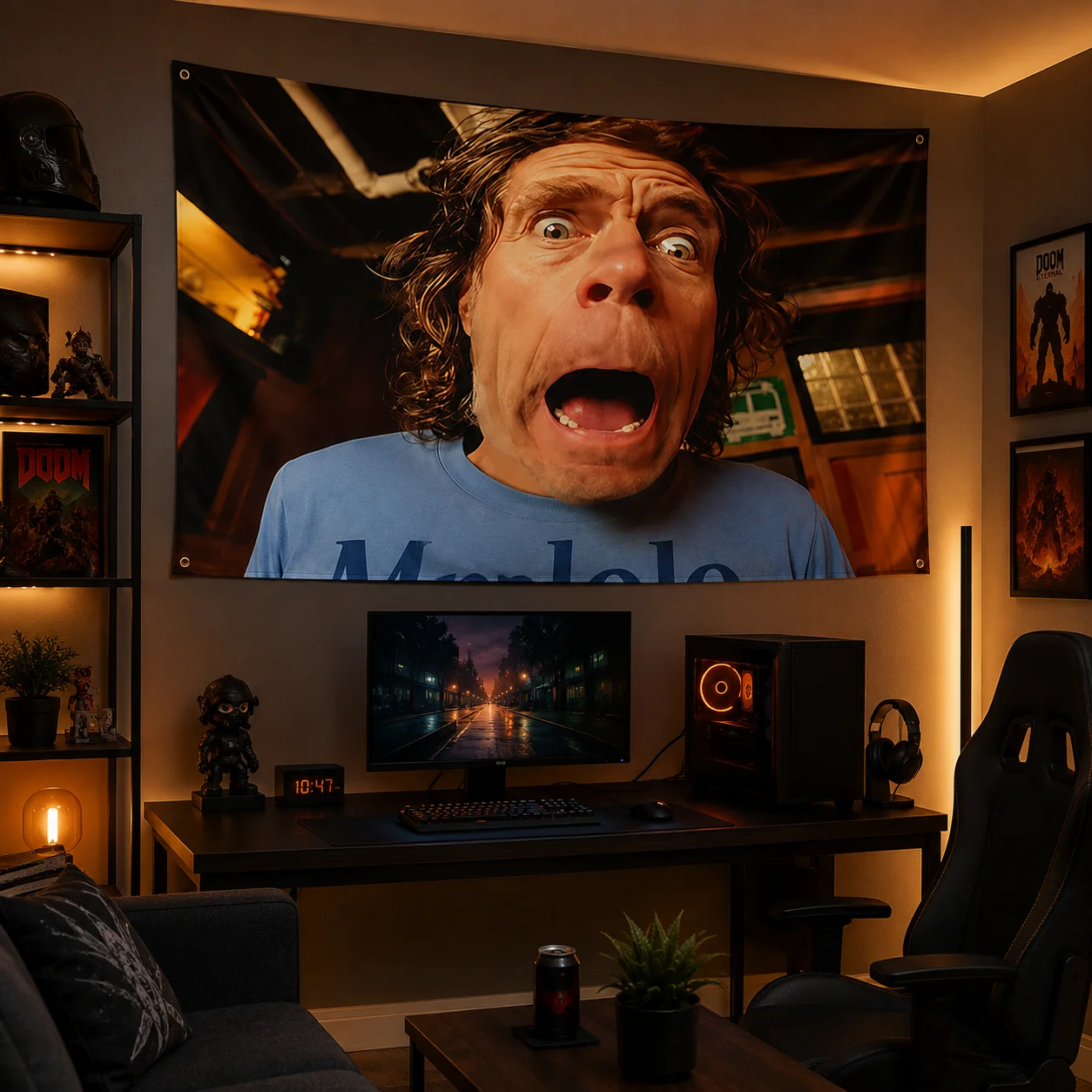 Frank Gallagher Tapestry Multiple Sizes HD Print Pop Art Shameless TV Show Soft Living Room Bedroom Party