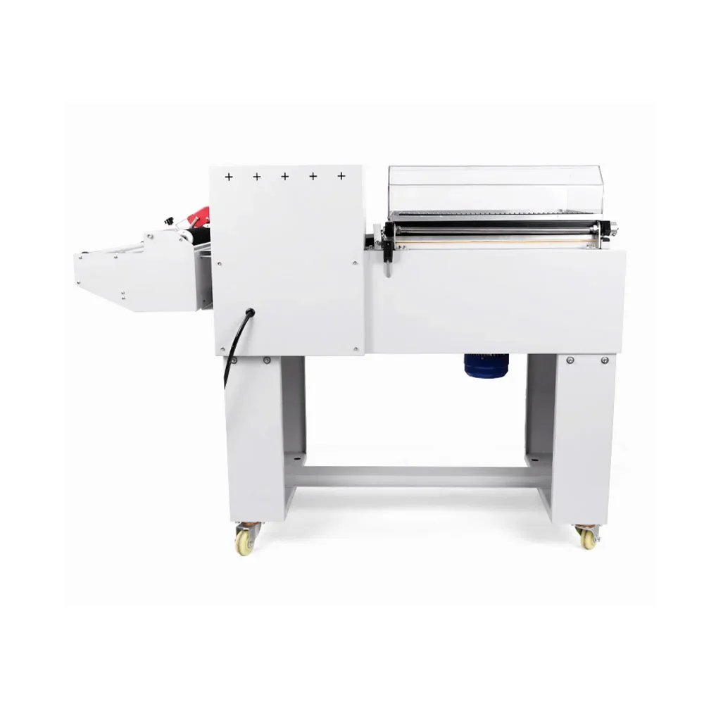 

Fish Meat Shrink Packaging Machine PE Film Shrink Wrapping Sealing Machine 2 IN1