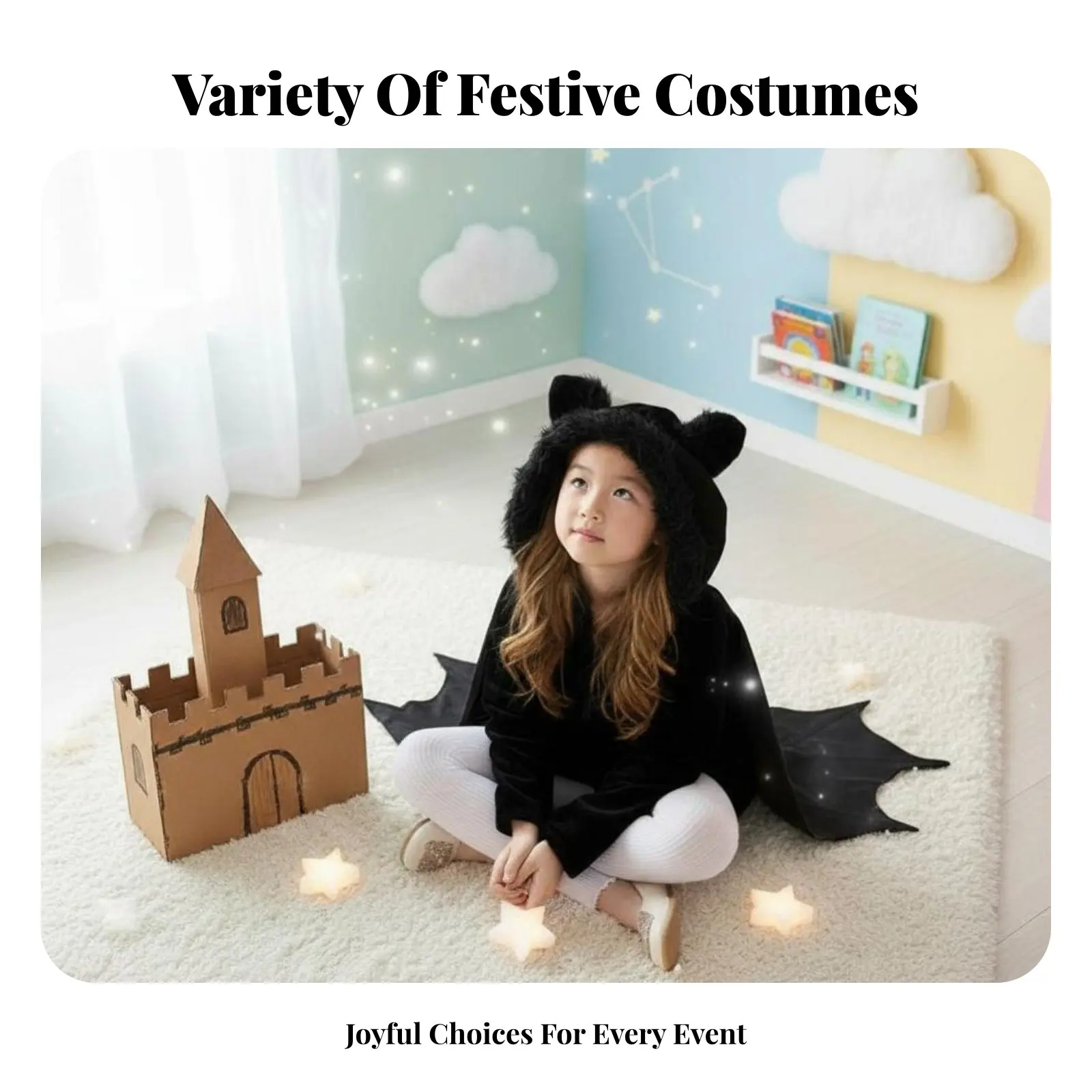 

Feathered Initialsie Halloween the Costumesed Character Costume Attached Soft Plumes Initial-Piece Design for &children