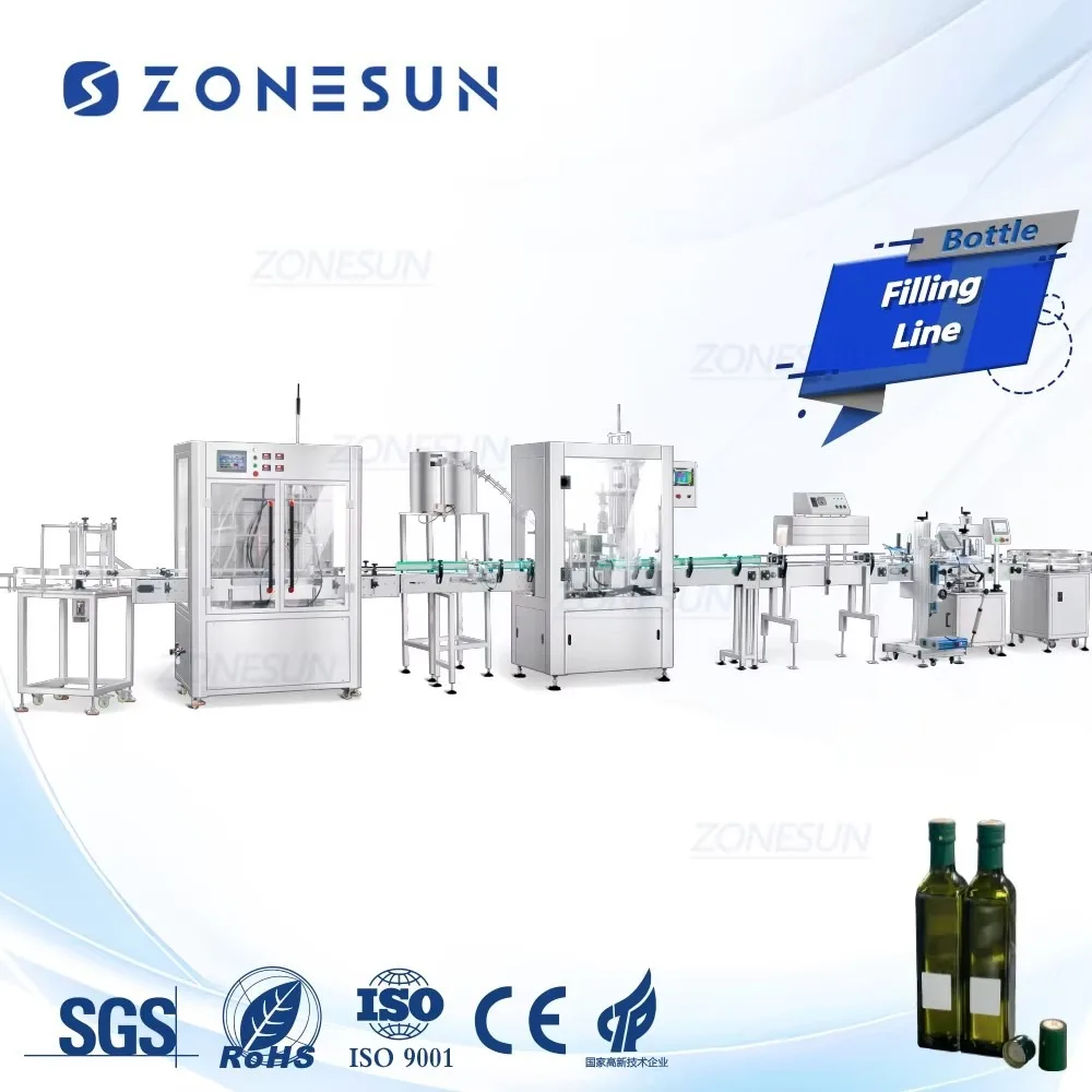 Automatic Wine Bottle Filling Capping Labeling Machine Spirits Ropp Bottle Filler Capper Labeler Production Line