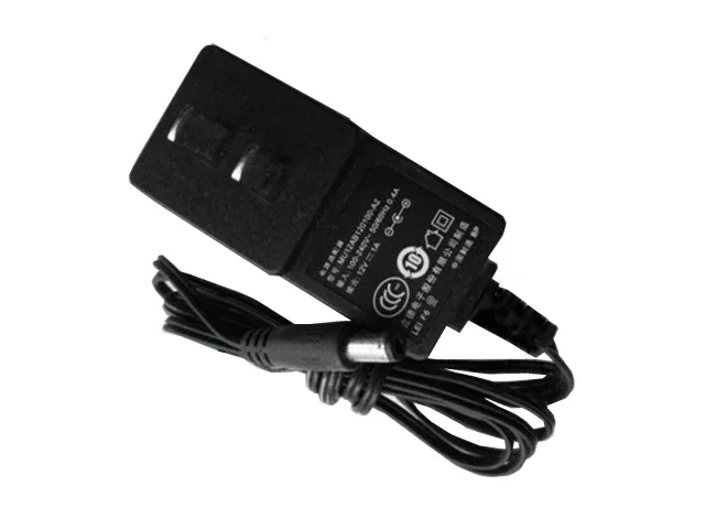 

Power Adapter 12V 1A, Barrel 5.5/2.1mm, US 2-Pin Plug, MU12AB120100-A2