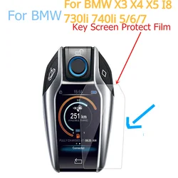 HD Screen Touchscreen Scratch-Resistant Protective Film Display Car Key Case Cover For BMW X3 X4 X5 I8 730li 740li 5/6/7