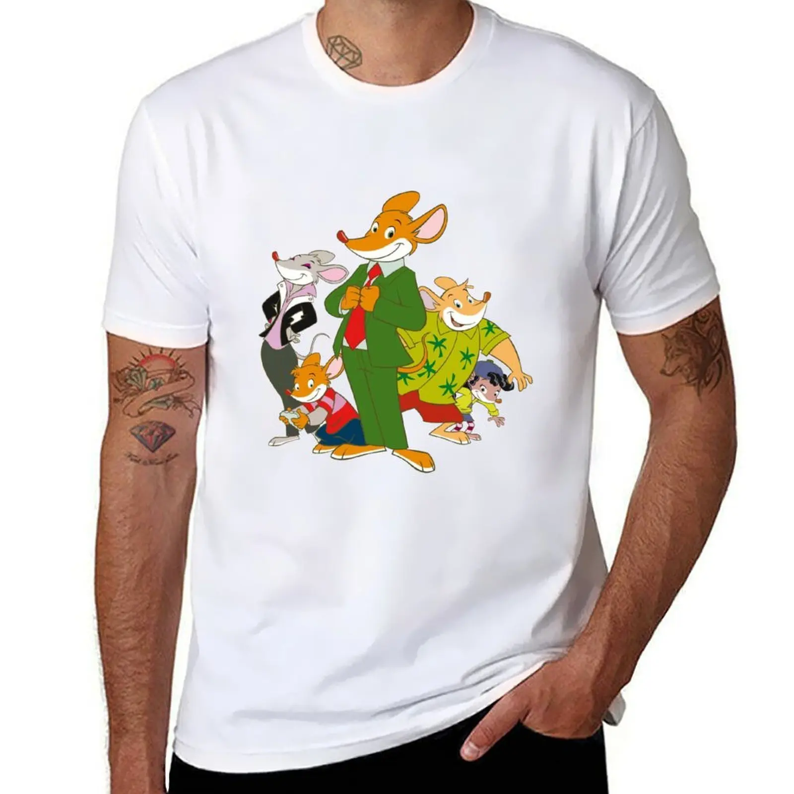 

Geronimo Stilton T-Shirt t shirt man designer t shirts with prints T-Shirt