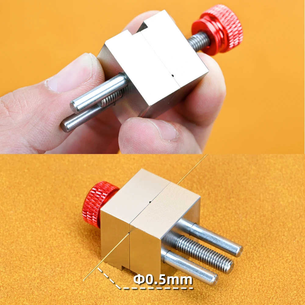 Stainless Steel Mini Vise for Model Remodeling DIY Wear-resistant Water-Resistant Gundam Military Model Building Tool